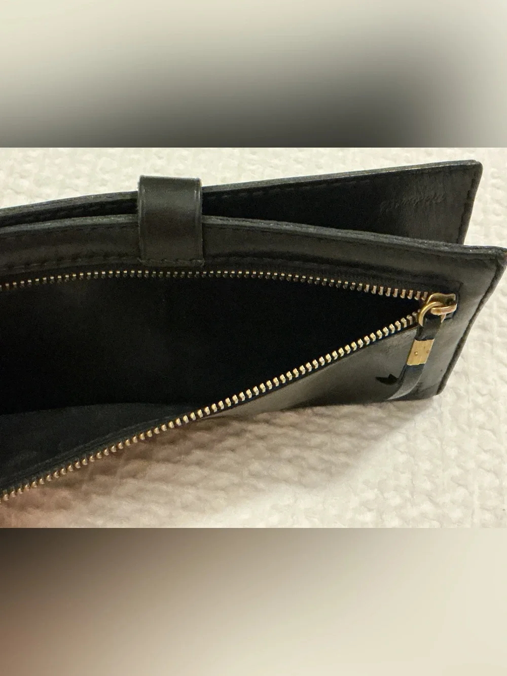 Madewell The Leather Post Wallet